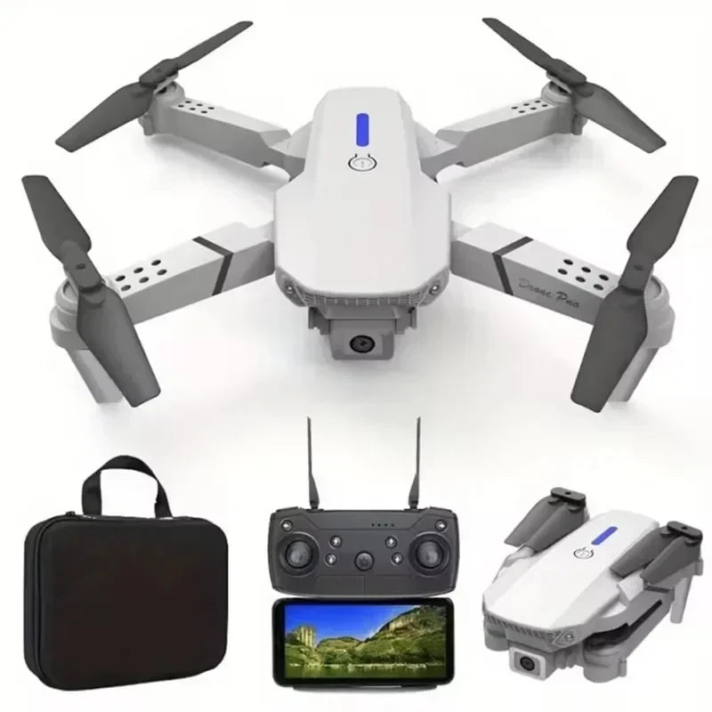 Professional Drone E88 4K Wide-Angle HD 1080P Camera WiFi