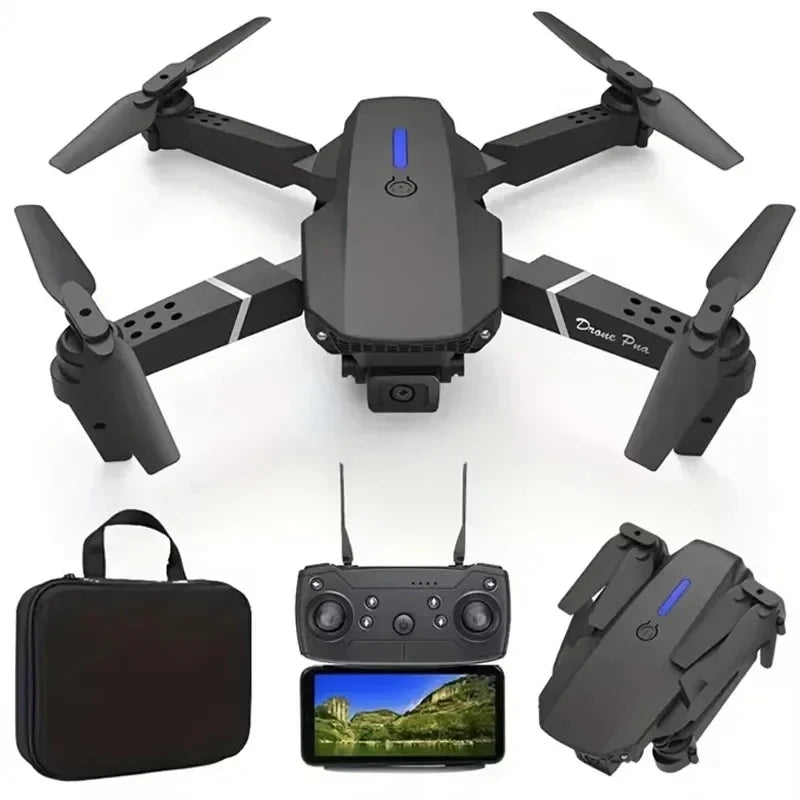 Professional Drone E88 4K Wide-Angle HD 1080P Camera WiFi